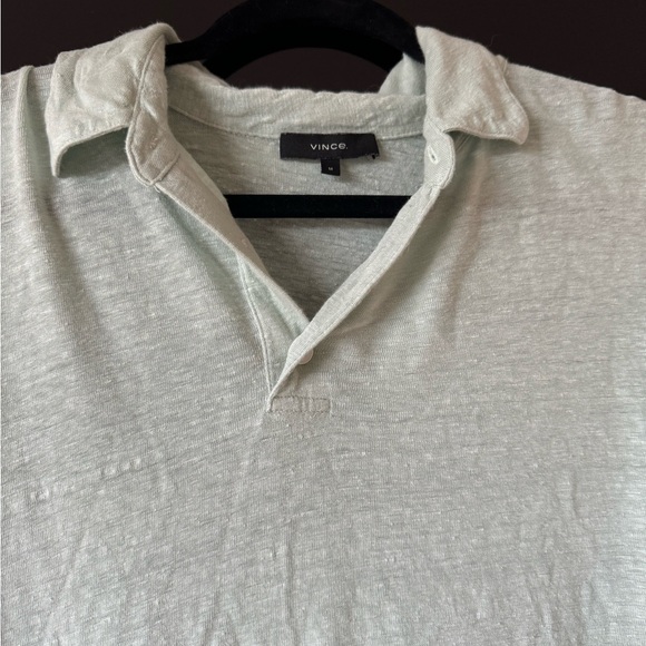 Light blue polo short sleeve top - Picture 2 of 6